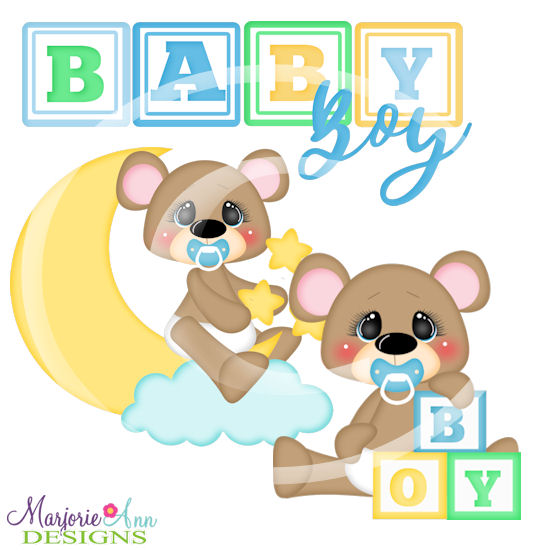 Baby Franklin SVG Cutting Files + Clipart - Click Image to Close